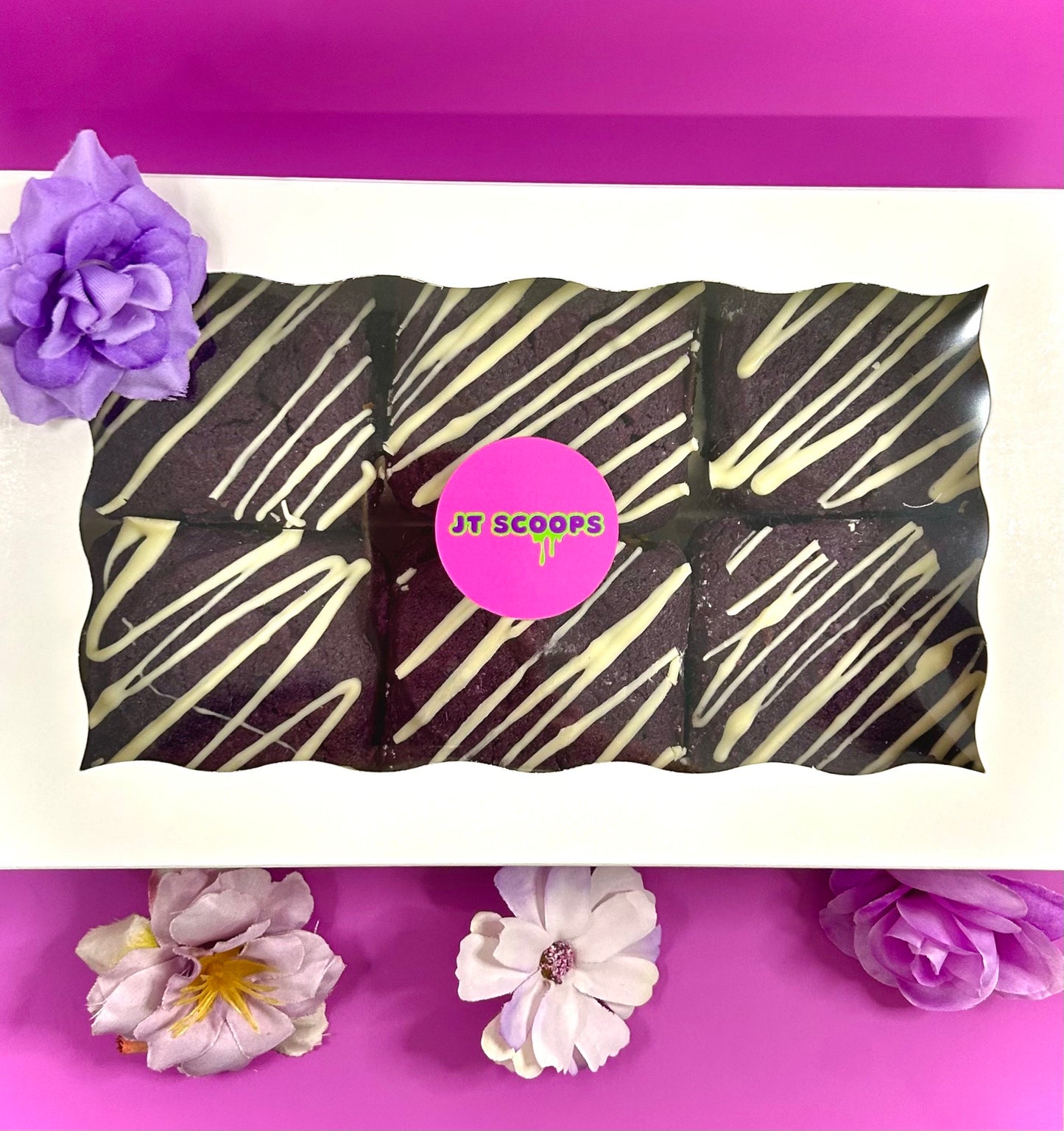 Ube Brownies