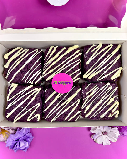 Ube Brownies
