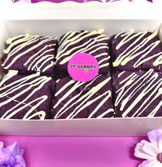 Ube Brownies