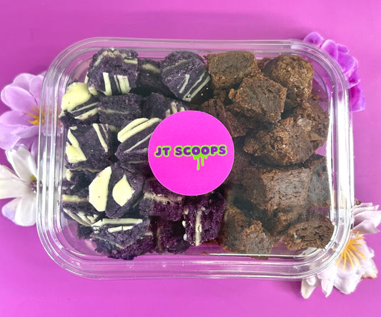 Mixed Ube & Chocolate Mini Bites